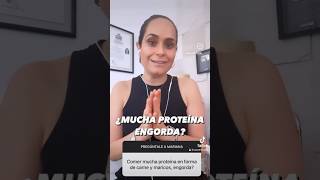 ¿Mucha Proteína Engorda? #bajardepeso #perdergrasa #proteina