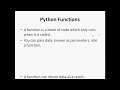 Function in Python | Functions in Python
