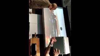 Brenden Hussey demonstrating Printer Jam