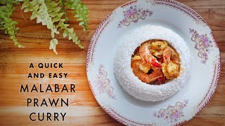 A Quick and Easy Malabar Prawn Curry | Magic Marinade | ASMR