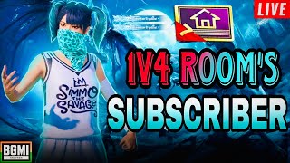 ONLY ROOM WITH SUBSCRIBERS 💀| WOW MODE ONLY | NO MIC STREAM #shorts #bgmi #shortslive #bgmiliv