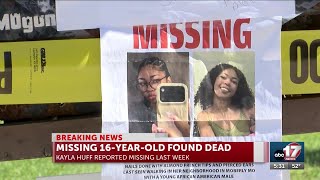Missing Randolph County teen found dead
