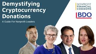 Demystifying Cryptocurrency Donations - A Guide For Nonprofit Leaders