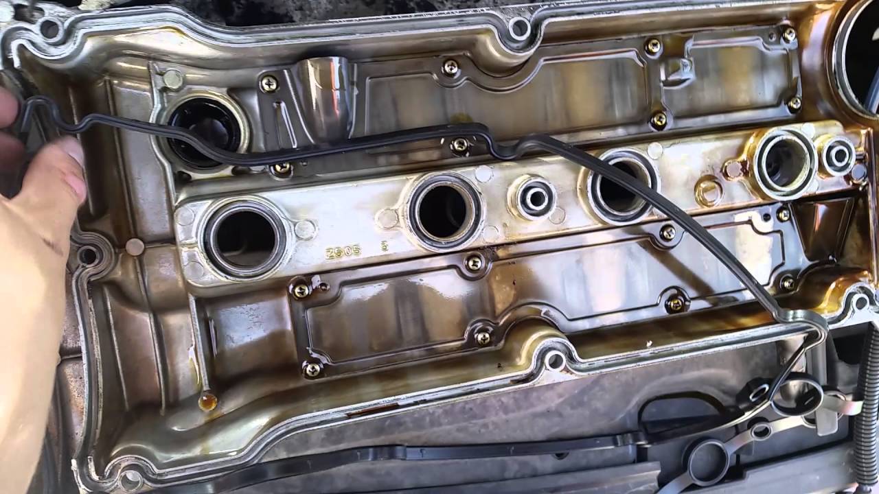 How To Replace A Valve Cover Gasket - YouTube