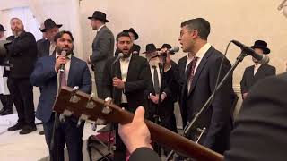 “Uvnei”| Eitan Katz, Yitz Shoshan,Yisrael Newman, Chaim \u0026 Shlomo Ghoori | Wedding of Sruli Rozenberg