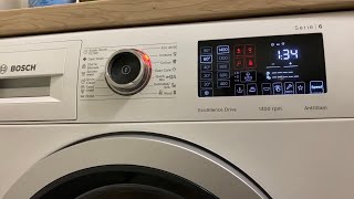 Bosch WAU28R60BY: Cottons 60 Speed + Tumble dryer