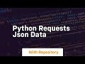 python requests json data