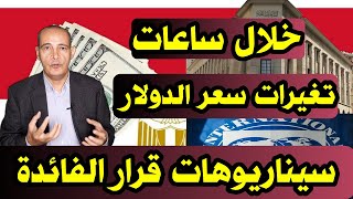 خلال ساعات | أسباب ارتفاع سعر الدولار .. البنك المركزي يقرر الفائدة .. وهذا هو السيناريو الأرجح