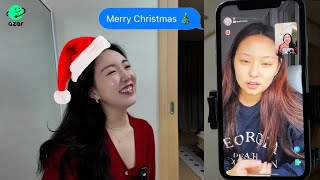 What Koreans actually do on Christmas day 🎄 \u0026 a designer bag VS a text from the ex?? (AZAR)