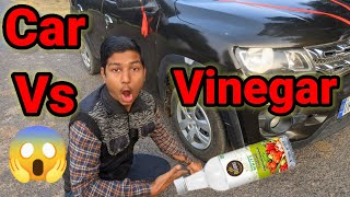 Vinegar 🧪 Bottle Vs Car | Crushing Vinegar Bottle By Car | Car Experiment | Science Experiments
