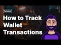 How to track wallet transactions using QuickAlerts REST API