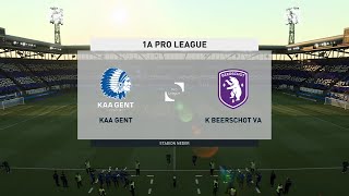⚽ Gent vs Beerschot ⚽ | Belgian Pro League (01/08/2021) | Fifa 21