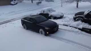 Lexus IS250 AWD - CLEANING DRIVEWAY