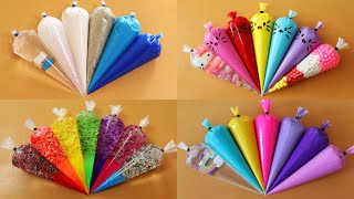 Making Slime with Piping Bags! Most Satisfying Slime Video★ASMR★#ASMR #PipingBags #351