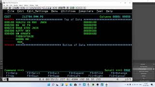7 DIFFERENT COMMANDS IN PS MAINFRAME/jcl / mocha soft