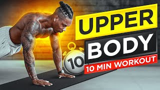 10 MINUTE UPPER BODY WORKOUT FOR BEGINNERS