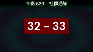 #539聯盟｜#今彩539 社群通知 1/21