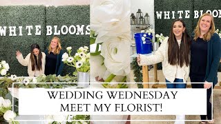 DIY WEDDING FLOWERS TRICKS + MEET MY FLORIST! Wedding Wednesday with Megan