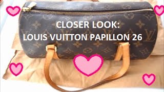 Louis Vuitton Monogram Papillon 26 Closer Look!