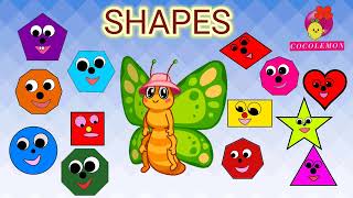 SHAPES | NAME OF SHAPES | GEOMETRY | SHAPES FOR KIDS | GEOMETRIC SHAPES IN ENGLISH |