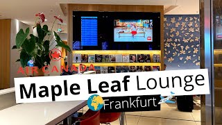 REVIEW: Air Canada Maple Leaf Lounge in Frankfurt