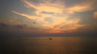 Clearwater Beach FL sunset time lapse