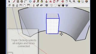 Architectionary Sketchup Tutorial- Intersect with Model