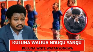 WAZIRI CONSTANT MUTAMBA ALIVYOPITISHA SHERIA YA KIFO KWA KULUNA BAADA YA MUUA NDUGU YAKE