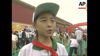 Chinese celebrate International Children's Day in Beijing