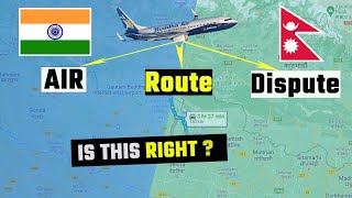 Why India is not giving air route to Nepal? IS IT RIGHT ?