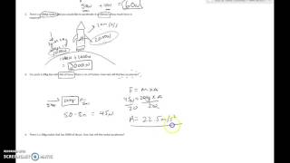 Friction & Rocket Problems