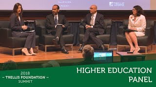 Higher Education Panel - Trellis Foundation Summit 2018