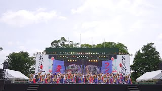 [4K] コンコン豊川 1回目　豊川市民まつり おいでん祭 2023　ダンスフェス　野球場メイン会場