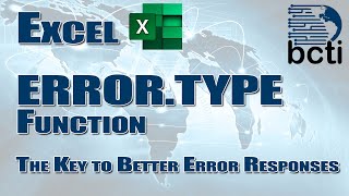 Microsoft Excel - ERROR.TYPE: The Key to Better Error Responses