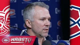 DET@MTL: St-Louis' pregame media op | FULL PRESS CONFERENCE