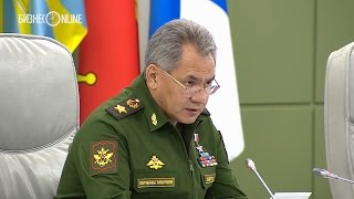 Сергей Шойгу объявил о прекращении огня в Алеппо