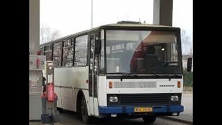 Karosa LC 735.40  r.v. 1989 Silvestrovská kondiční jízda.