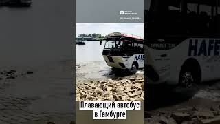 Плавающий автобус в Гамбурге