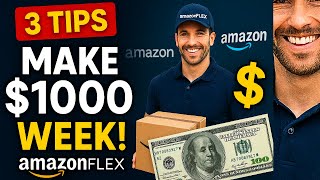 3 Key Strategies to Hit $1,000/Week on Amazon Flex #amazonflex