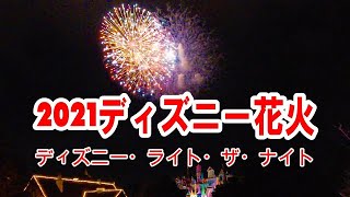 【2021ディズニー花火】ディズニー・ライト・ザ・ナイト～東京ディズニーランド