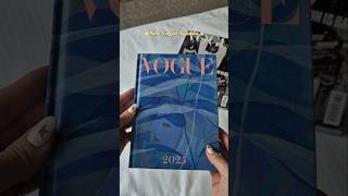 2025 Vogue Agenda!! 💘 #vogue #magazine #vogueagenda #unboxing #aesthetic #cutethings #inedicola