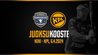 Arsedelin juoksukooste: KeKi - KPL, 6.4.2024