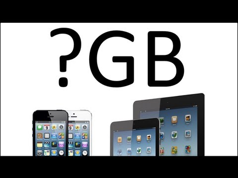 What iPhone / iPad Memory Should You Get ? - 16, 32 or 64 GB ? What iPhone / iPad Memory Should You Get ? - 16, 32 or 64 GB ?