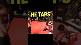 This Fighter Tapped Out While Winning!