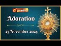 🔴 LIVE 27 November 2024 Adoration 11:00 AM | Madha TV