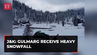 J\u0026K: Gulmarg, higher reaches in Valley receive heavy snowfall