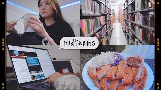 üniversite midterm haftası / bahar 2020/ ders çalışma vlog