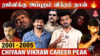 தில், தூள் \u0026 சாமி💥 Commerical King விக்ரமின் கதை | Chiyaan Vikram Career Peak 2001-2005