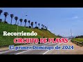 LIMA PERÚ 4K | UN RECORRIDO DESDE CALLAO A CHORRILLOS POR LA RUTA CIRCUITO DE PLAYAS | 07/01/ 2024