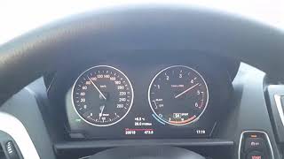 BMW F20 LCI 116d 1.5 3 silindir ZF8 0-100 top speed-hızlanma